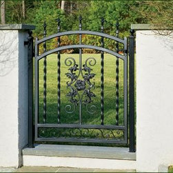 Custom Iron Walk Gate - Outdoor Products