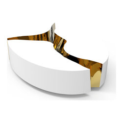LAPIAZ OVAL WHITE Center Tables - Coffee Tables