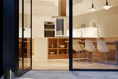 This is an example of a contemporary home in London.