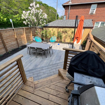 Backyard Hardscaping in Davenport, Toronto, ON