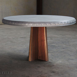 Zinc Tables | Egg & Dart - Kitchen Countertops