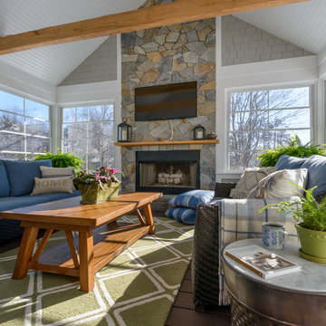 Living, Dining, Sitting rooms and Patio - Newington, NH