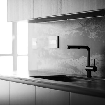 Kitchen sink and faucet