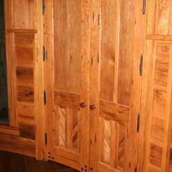 Double Curved Reclaimed Oak Doors - Products