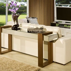 2587 MH Mirrored Console - Console Tables