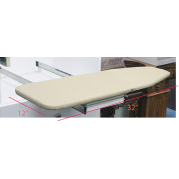 Campbell Retractable Pullout Folding Ironing Board