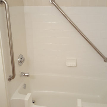 Tub to shower conversion