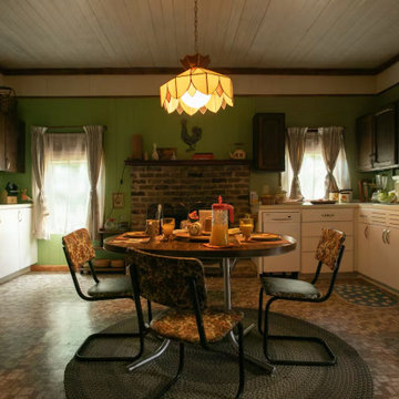 Stranger Things Byer's House Kitchen Cabnetry