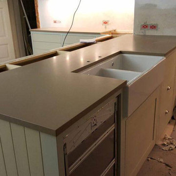 Caesarstone Arbeitsplatte in Kopenhagen Dänemark