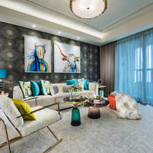 Houzz Tour: Playful Pop Art Meets Elegance in This Apartment