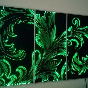lighting flowers