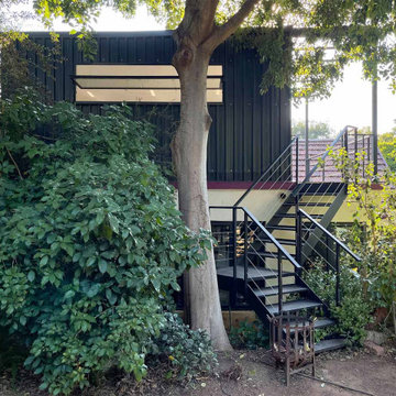 Office in the Garden, View from Garden