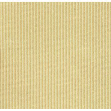 Clarence House Fabric Gold Pin Stripe Silk Candy, Standard Cut