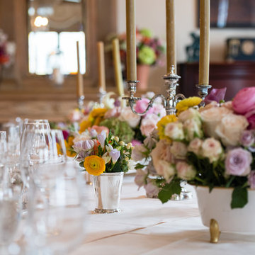 Elegant Late September Wedding Florals
