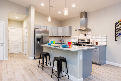 Kitchen - modern kitchen idea in Other
