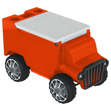 RC Truck Cooler, Orange