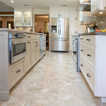 "Dover" Antique White with Sandstone Colourtones