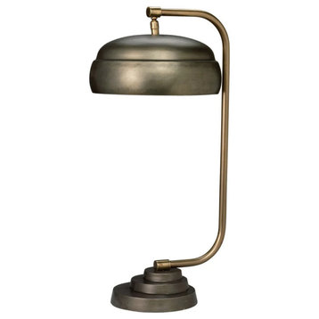 Gustave Gray Gun Metal Large Table Lamp