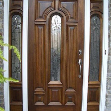 Stained Glass Doors