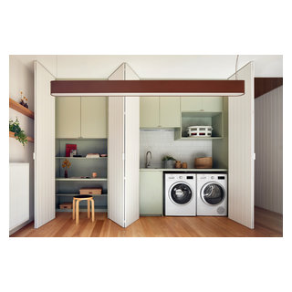 Brunswick Parlour - Contemporary - Laundry Room - Melbourne - by Mihaly ...