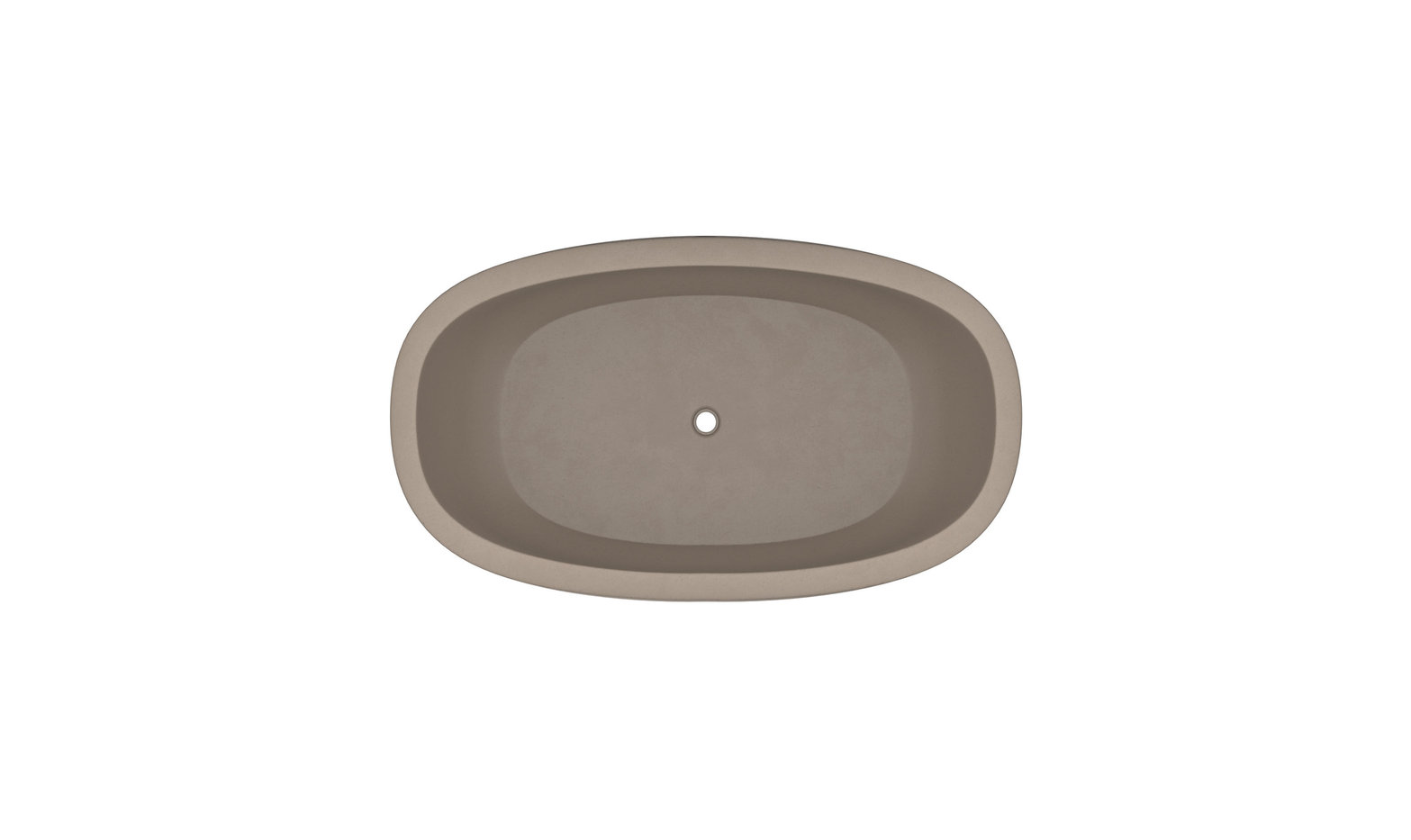 Avalon NativeStone Freestanding Soaking Tub, Earth, 62"