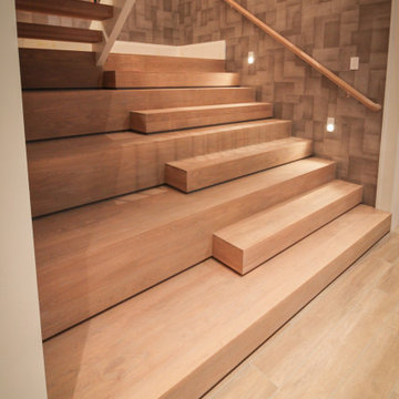Project #81 | Modern Staircase with Integrated Seating
