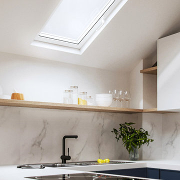 Scandinavian Attic flat