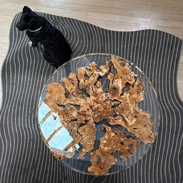 Olive Wood Roots Crystal Clear project
