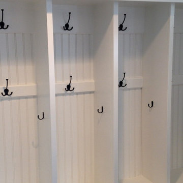 Charlestown MA Entry Mudroom Cubbies