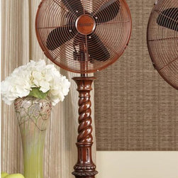 Barley Twist Desk Fan - Electric Fans