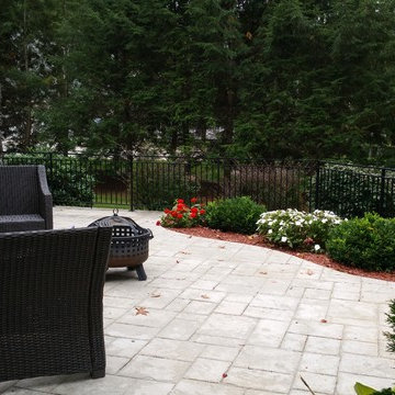 Outdoor Patio Rails at NH Lake