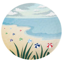 Beach Style Dinner Plates by Galleyware