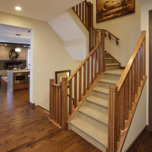 Stair and railings