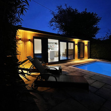 Stunning Poolhouse in the Garden