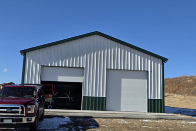 Garage - traditional detached garage idea in Denver