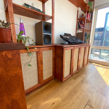 Custom DJ Entertainment Center