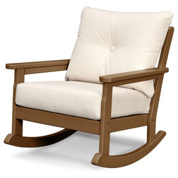 Transitional Outdoor Rocking Chairs by POLYWOOD