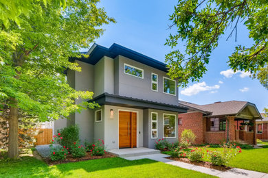 Trendy exterior home photo in Denver