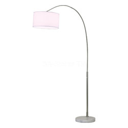 Float Arc Floor Lamp in Nickel - Floor Lamps