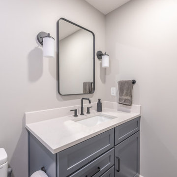 Family-Friendly Basement Remodel with Custom Features