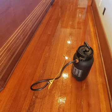 Heritage Bank Hardwood Floor Screen and Recoat Color Correction Cleaning Located