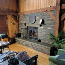 CABIN FIREPLACE