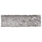 Get My Rugs LLC - Handmade Decorative Aluminum Tray, Silver Color Coated - This designer tray can be used as a decorative piece at your home or to decorate your office. Traditional in design, this silver rectangular handmade tray is made up of aluminium. The best soughted tray available.