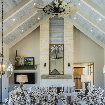 The Vineyard Farmhouse at Rough Hollow (Cedar Siding & Pine Soffit)