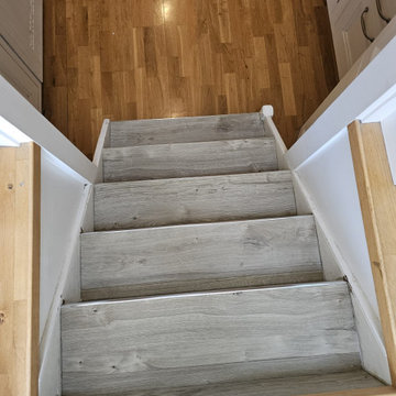 Amtico Spacia Sun Bleached Oak installation