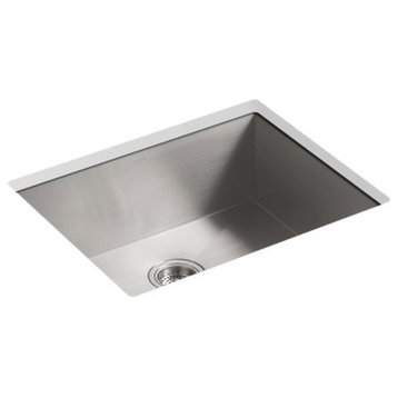 Kohler Vault 24" X 18-1/4" X 9-3/8" Under-Mount Medium Kitchen Sink w/ No Holes