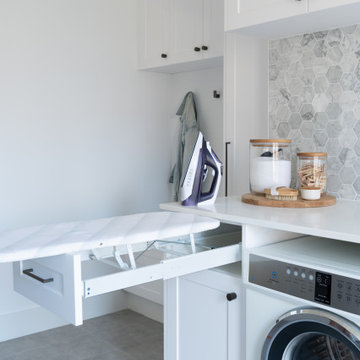 Modern Hamptons Laundry
