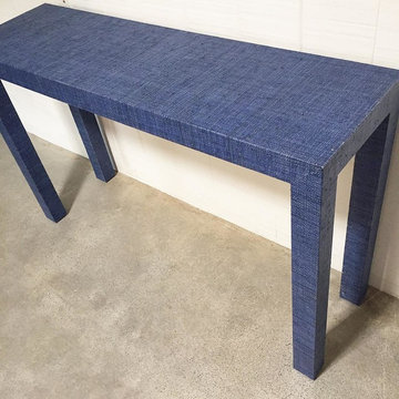 Custom Grasscloth Tables