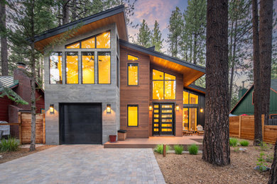 Example of a trendy exterior home design in Other