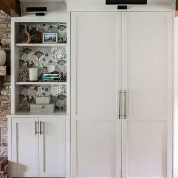 Built-In Wet Bar + Storage